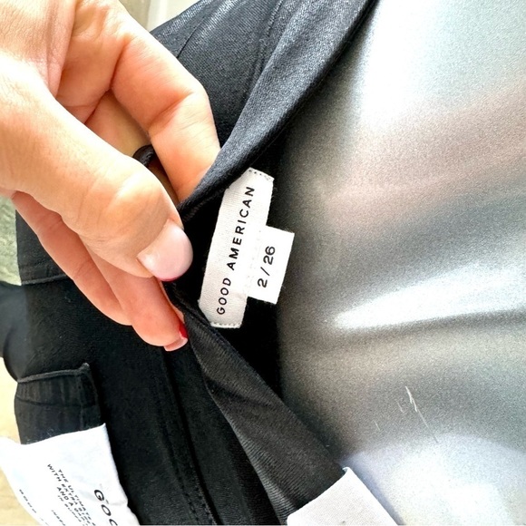 NWT! Good American Black Jeans, Size 2/26 - Picture 8 of 9